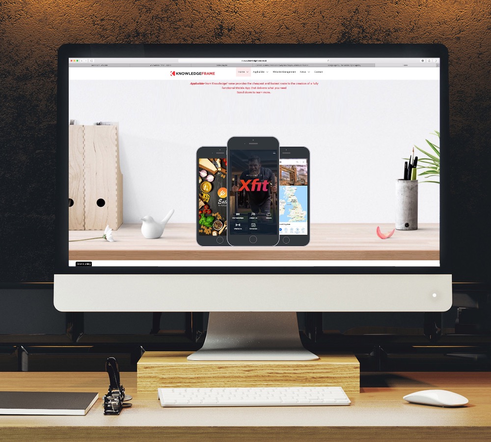 Knowledgeframe App Design Page 